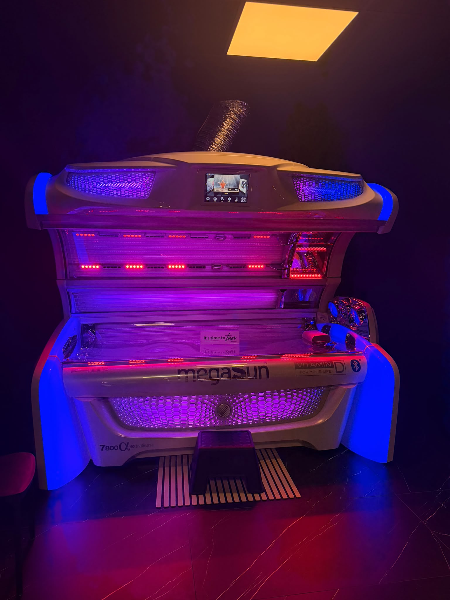 Solarium leżące KBL megaSun 7800 alpha extraSun w SOLARIUM OLECKO IMPULS